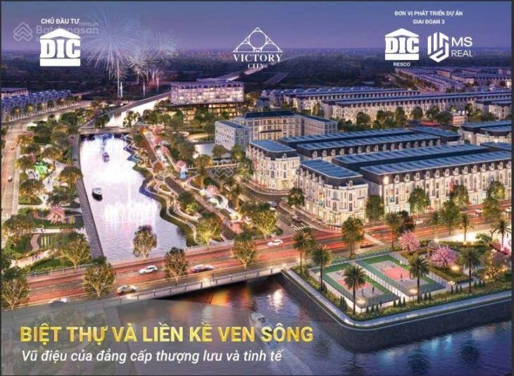 Bán đất nền dự Án DIC Victory City, 1,25 tỷ, 95m2, Phường 4, Vị Thanh, Hậu Giang