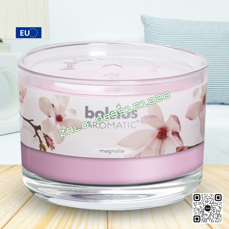 NẾN THƠM CAO CẤP BOLSIUS 155g, DECOR TRANG TRÍ, HỖ TRỢ KHỬ MÙI, QUÀ TẶNG Ý NGHĨA
