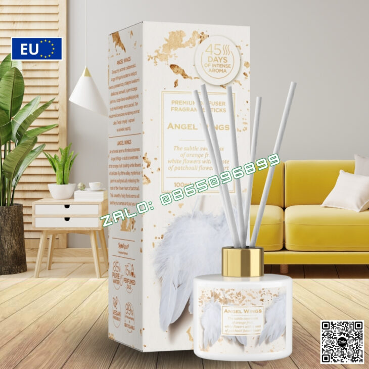 TINH DẦU KHUẾCH TÁN QUE MÂY BARTEK 100ml, TINH DẦU THIÊN NHIÊN, THƠM PHÒNG, KHỬ MÙI, CHÍNH HÃNG