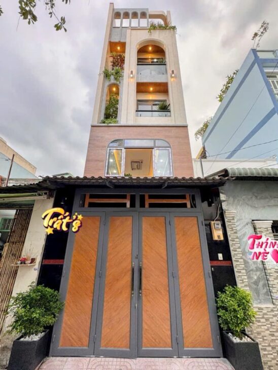 SIÊU PHẨM 5 TẦNG LUNG LINH HẺM XE TẢI GÒ XOÀI – NỘI THẤT CAO CẤP CỰC ĐẸP – 4x16M GIÁ CHỈ 7.7 Tỷ
