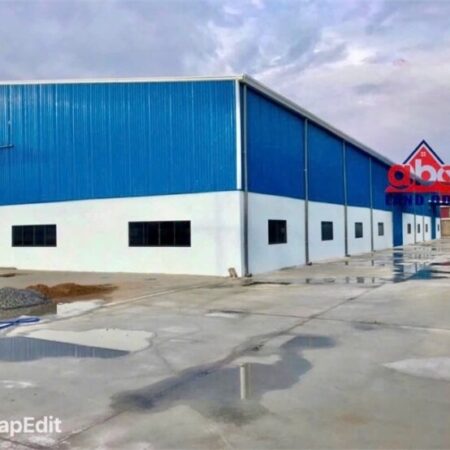 nhà xưởng hiện đại khuôn viên lớn bãi cont xuất nhập, thoải mái SX nhiều ngành nghề