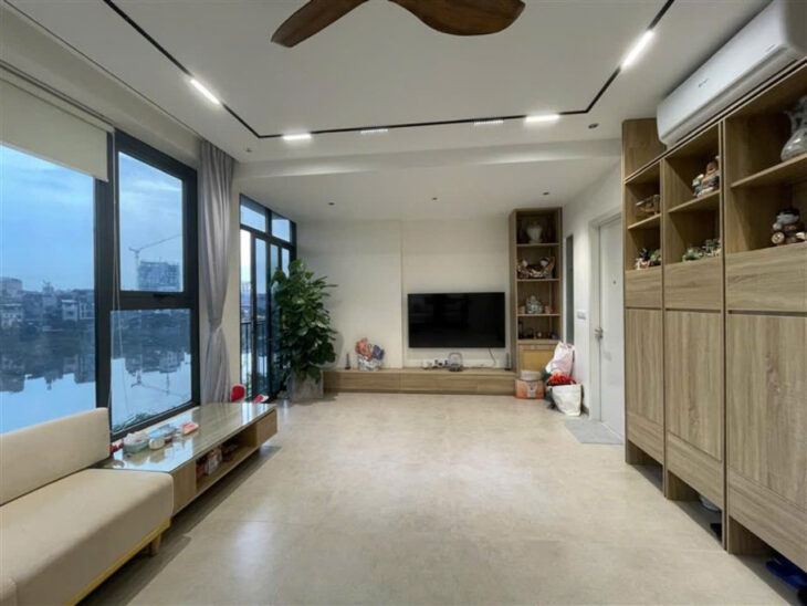 Ngõ 282 Lạc Long Quân – 45m 6 tầng TM – Vỉa hè KD – View hồ – 18.5 tỷ