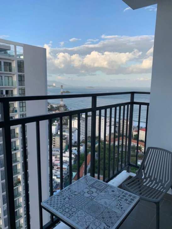 Căn hộ 3pn view biển D’Qua Hotel cách chợ Đầm và bãi biển 200m