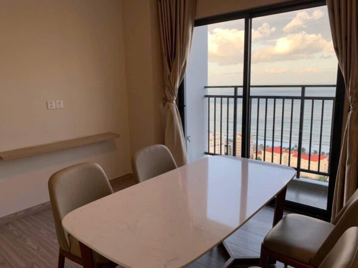 Căn hộ 3pn view biển D’Qua Hotel cách chợ Đầm và bãi biển 200m