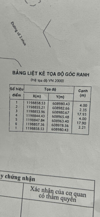 CHÍNH CHỦ CẦN BÁN LÔ ĐẤT MẶT TIỀN 80,7M2, 6,9 TỶ TẠI P TRƯỜNG THỌ, THỦ ĐỨC, TP HCM