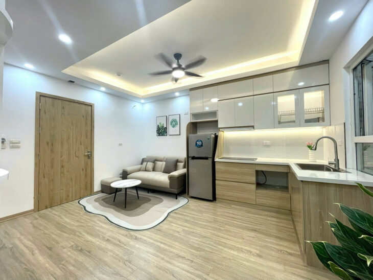 Bán rẻ căn hộ HH Linh Đàm, Hoàng Mai 48m2, 2 ngủ, FULL nội thất, tầng trung