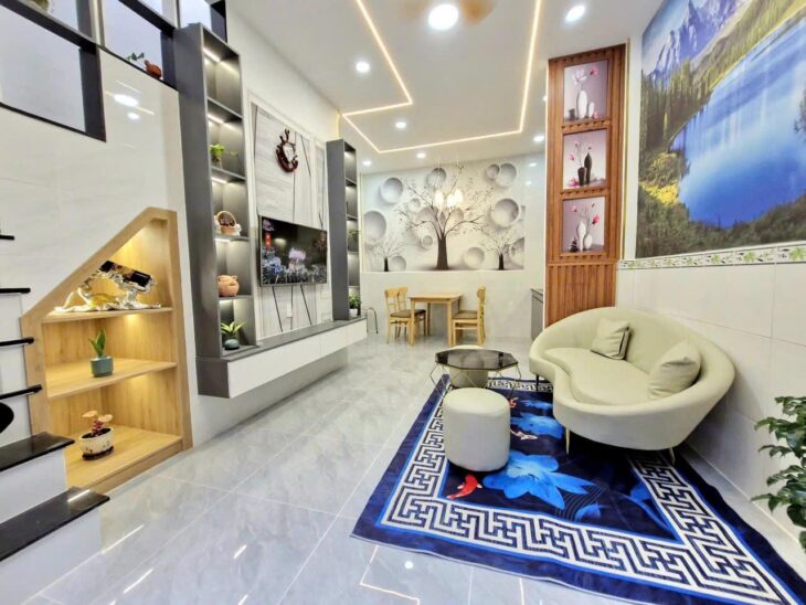 Nhà Quang Trung – Gò Vấp, Công nhận 25m2, full nội thất, 2 tầng, 2PN, nhỉnh 3 tỷ