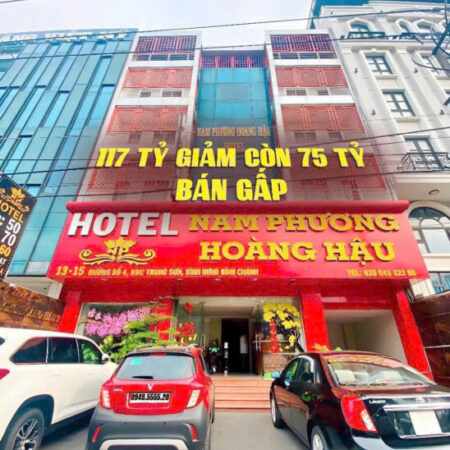 BÁN KHÁCH SẠN NAM PHƯƠNG HOÀNG HẬU TRỤC ĐƯỜNG NGUYỄN THỊ THẬP QUẬN 7 NỐI DÀI QUA KHU DÂN CƯ TRUNG