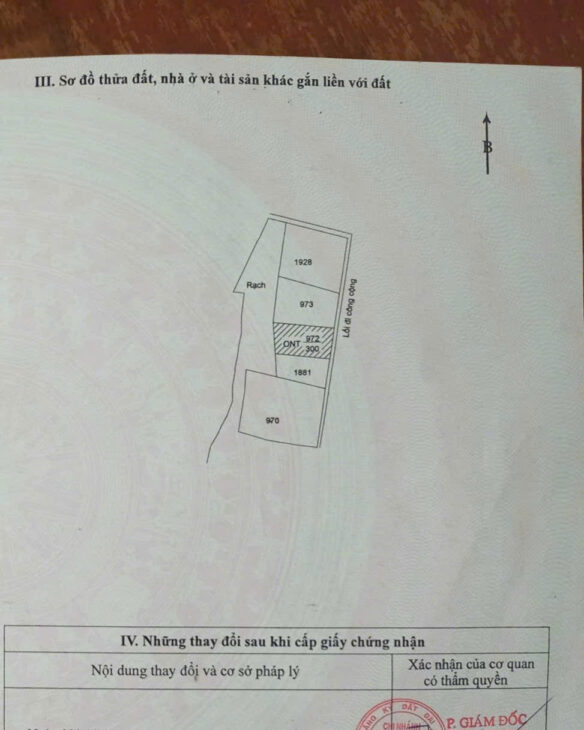 CHỈ 1 TỶ 3 – 300M2 THỔ CƯ – PHÂN 3 LÔ ĐƯỢC