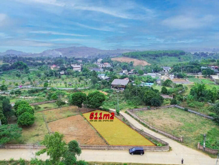 Bán mảnh đất 611m giá chỉ 14tr/m