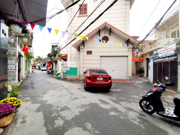 Bán đất tặng nhà 3 tầng mặt ngõ 274 Lạch Tray, 94m , ngõ 5m, Giá 5.6 tỉ