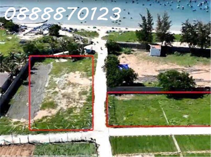 1 tỷ 385 triệu – bán gấp 2 lô đất 5x20m (100m2) full thổ cư – cách biển chỉ 10m gia đình cần
