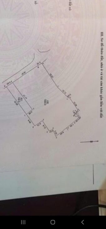 Bán mảnh Siêu mẫu lôgóc Phúc Tiến đường to ngõ thông giá rẻ nhỉnh 3tỷ 105m