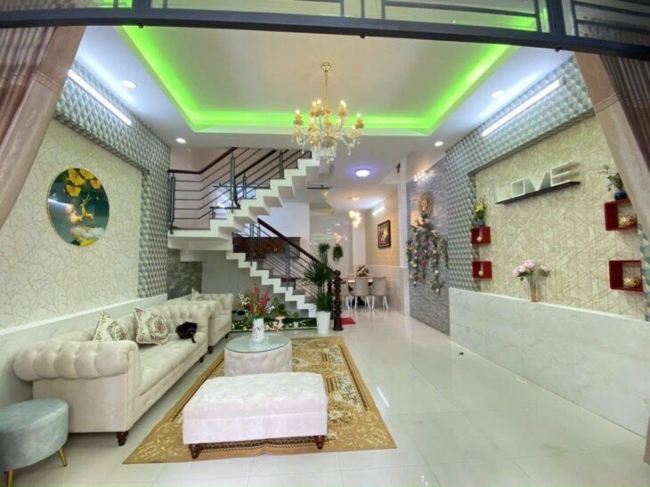 60M2 – NGANG 5 HIẾM- 3 TẦNG – ĐẸP Ở NGAY- PHƯỜNG 16 GÒ VẤP – CHỈ NHỈN 5Đ