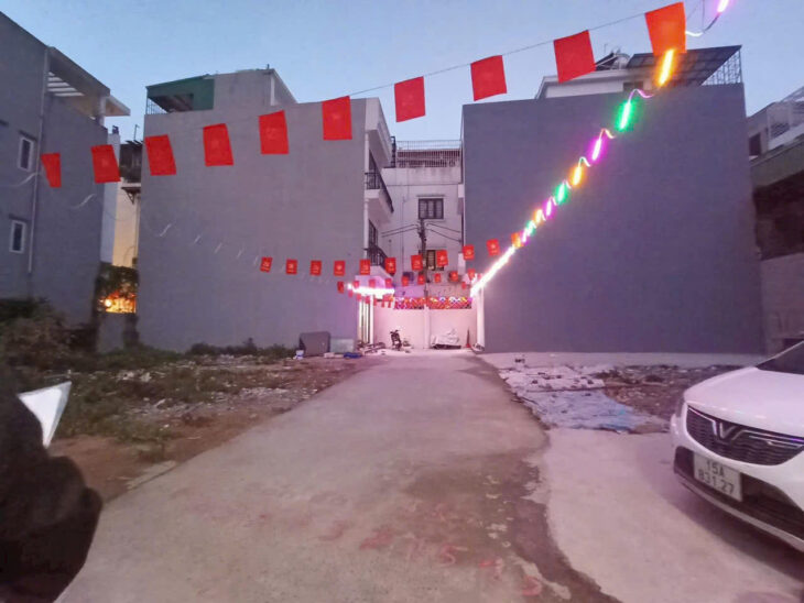 Bán đất cạnh Dự án Việt Phát – Vĩnh Niệm, 48m, ngõ 5m, Giá 2.48 tỉ , ô.tô ra vào