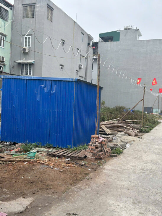 Bán đất cạnh Dự án Việt Phát – Vĩnh Niệm, 48m, ngõ 5m, Giá 2.48 tỉ , ô.tô ra vào