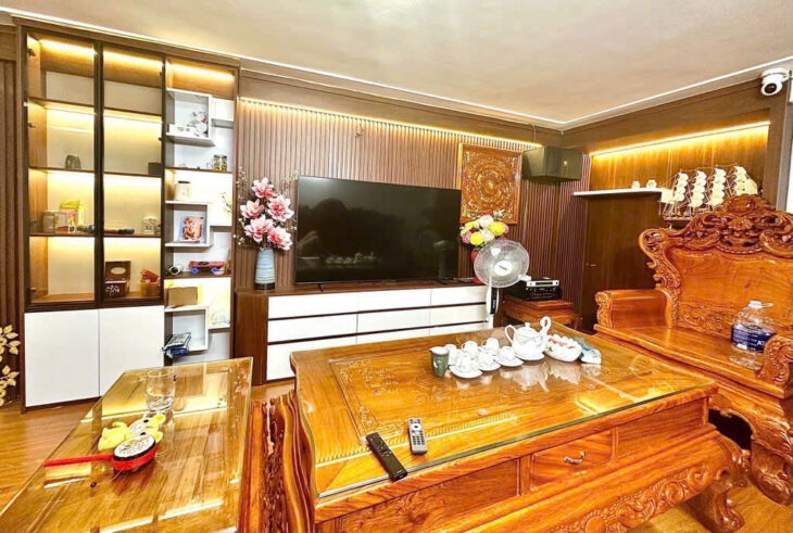 GẦN NGÃ TƯ SỞ-NHÀ MỚI ĐẸP-FULL NỘI THẤT XỊN XÒ-HAI THOÁNG VĨNH VIỄN-Ô TÔ TRÁNH- DT44m x 5 TẦNG, GIÁ