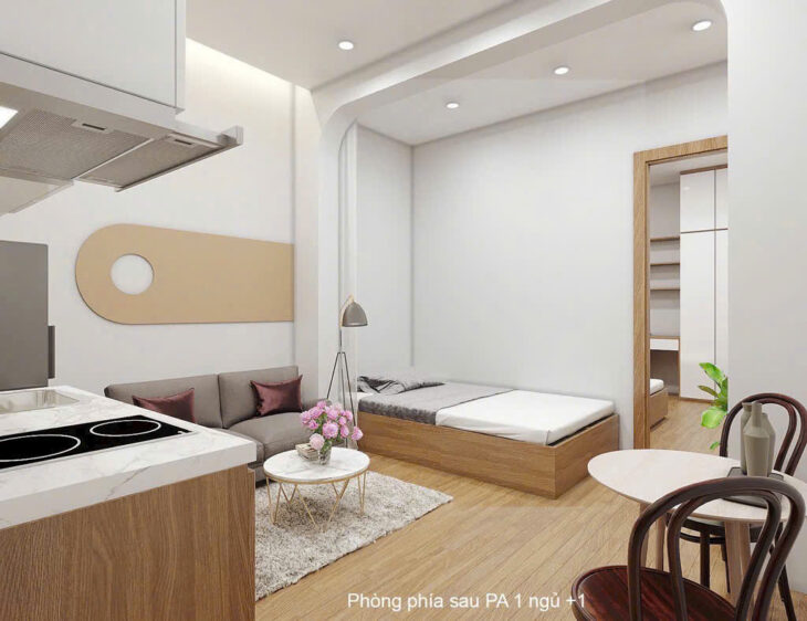 CHDV MỚI 100% 18 PHÒNG – P5 Gò Vấp – DT 1,44 TỎI/NĂM – 200M2 – GIÁ 23 T