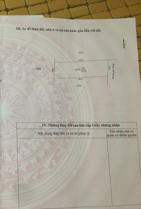 ĐẤT ĐẸP – GIÁ TỐT – Vị Trí Đắc Địa Tại Khu 4 ( Mới) Xã Thanh Đình, Thành phố Việt Trì , Phú Thọ.