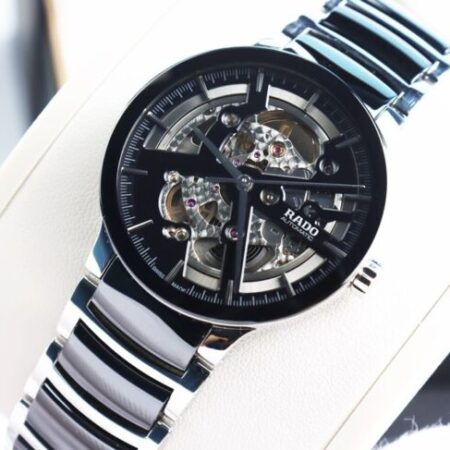 ĐH Nam : Rado Centrix R30178152 Automatic, đá Ceramic đen, Size 38mm Fullbox, Date 12/2023 ĐH Nam : Rado Centrix R30178152 Automatic, đá Ceramic đen, Size 38mm Fullbox, Date 12/2023