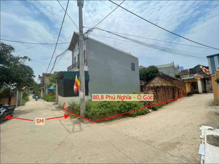 ĐẤT ĐẸP – GIÁ TỐT – Vị Trí Đắc Địa Tại Xóm Thượng, Thôn Phú Vinh, Xã Phú Nghĩa, Huyện Chương Mỹ,