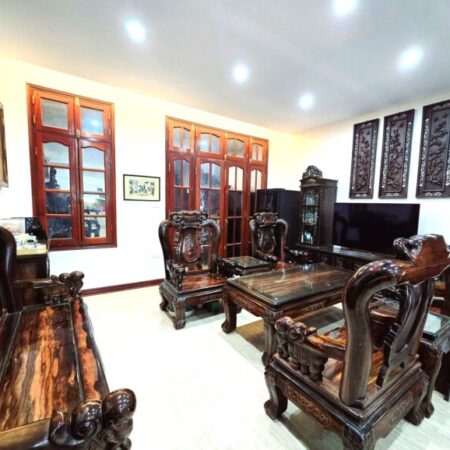 Bán nhà Phân Lô Quân đội, Hoàng Quốc Việt Cầu Giấy, Oto tránh, 129m2 x 4T, 30 tỷ.