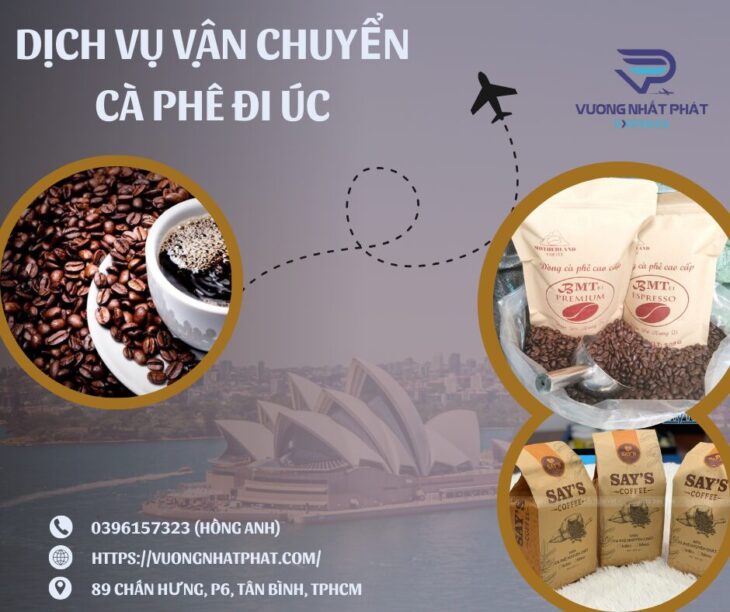 Quy trình gửi cà phê sang Úc