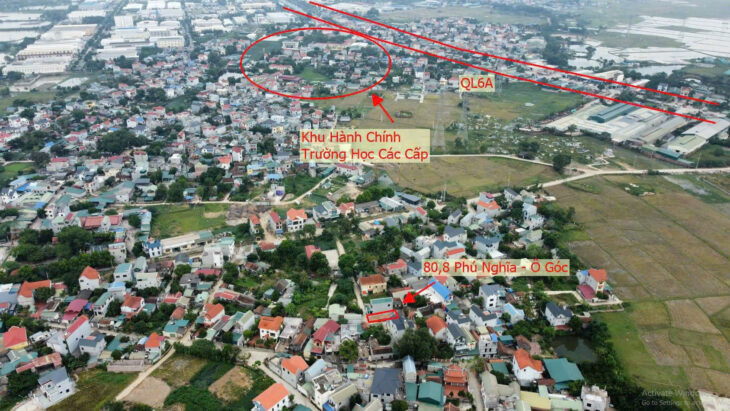ĐẤT ĐẸP – GIÁ TỐT – Vị Trí Đắc Địa Tại Xóm Thượng, Thôn Phú Vinh, Xã Phú Nghĩa, Huyện Chương Mỹ,