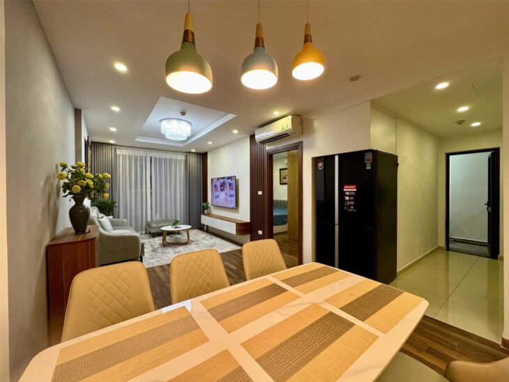 Bán 3 ngủ 2 WC tòa Ruby 4A Goldmark City, nội thất mới 100% cao cấp nhập khẩu từ EU Đức, Ý