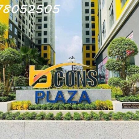 Chính chủ cần bán gấp căn hộ 2PN Bcons Plaza – View SG tầng trung