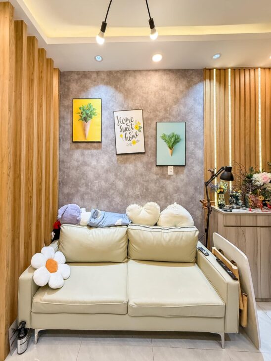 ???? ???? ???? NHÀ ĐẸP FULL NỘI THẤT – GẦN CHỢ BÀ CHIỂU – HẺM XE HƠI KIA – SÁT MẶT TIỀN- 20m VUÔNG A4- 2