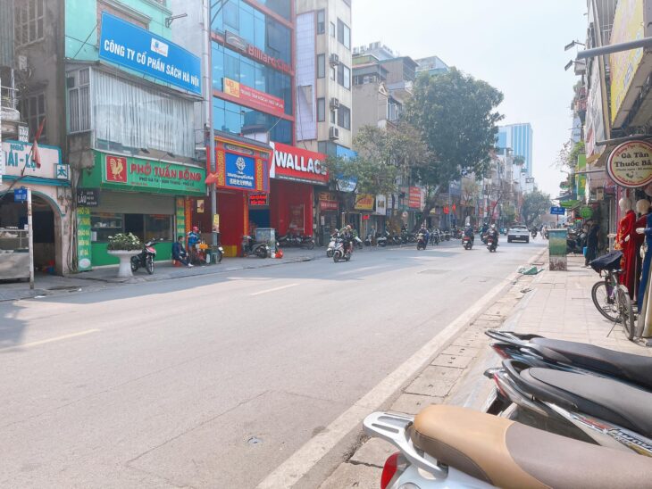 BÁN NHÀ MẶT PHỐ BẠCH MAI – KINH DOANH ĐỈNH-VỈA HÈ RỘNG -QUY HOẠCH ỔN ĐỊNH-MẶT TIỀN RỘNG 90Mx5 40 tỷ