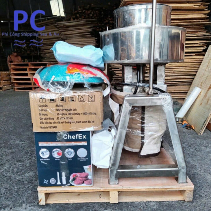 Hỗ trợ gửi máy móc đi quốc tế