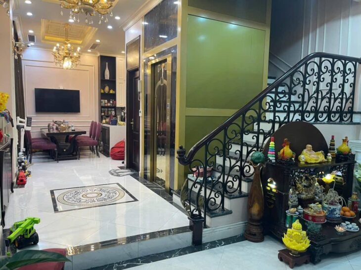 Ôtô tránh-Ngõ 208 Giải Phóng(Gần Hồ Phương Liệt) 57m/5T Thang máy,MT 6.5m 25.5 Tỷ