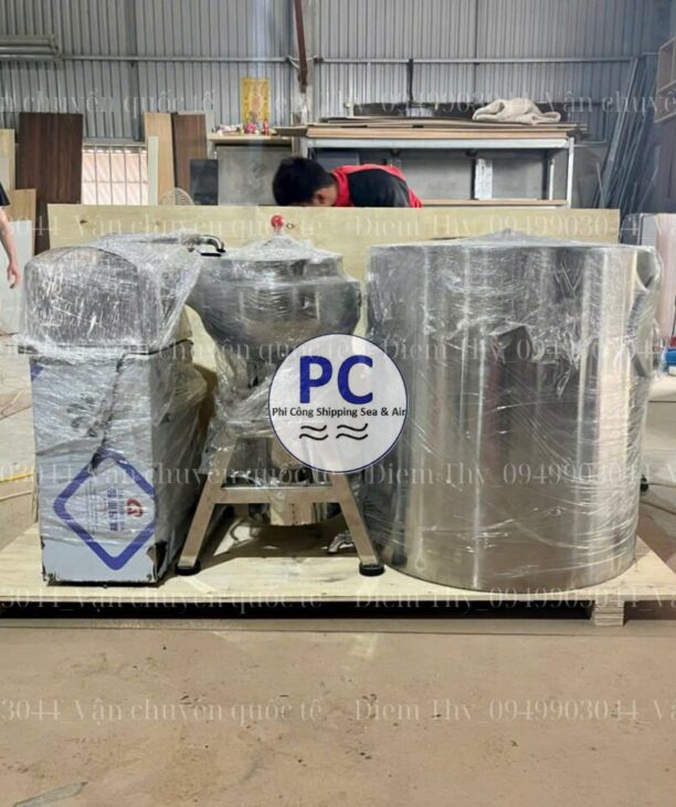 Hỗ trợ gửi máy móc đi quốc tế