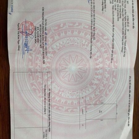 bán đất xã phú nghĩa. chương mỹ 82m