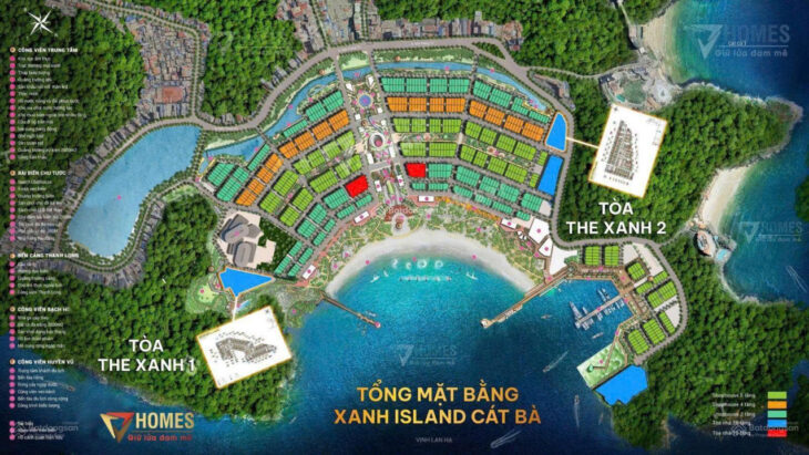 Nhận Booking căn hộ view biển tầng 16-18-20 Xanh Island Cát Bà chỉ 30 triệu – Full nội thất cao