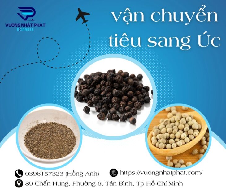 Gửi tiêu đi Úc giá rẻ tại thành phố Hồ Chí Minh