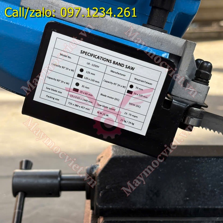 Máy cưa cần Waytrain UE-125DV giá rẻ