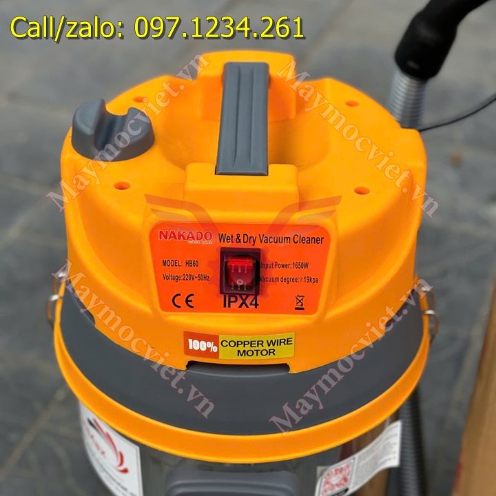 Máy hút bụi giá rẻ Nakado HB60