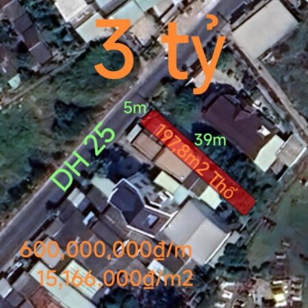 Bán gấp nhà ngay chân Cầu Chợ Tân Trụ giá 3 tỷ