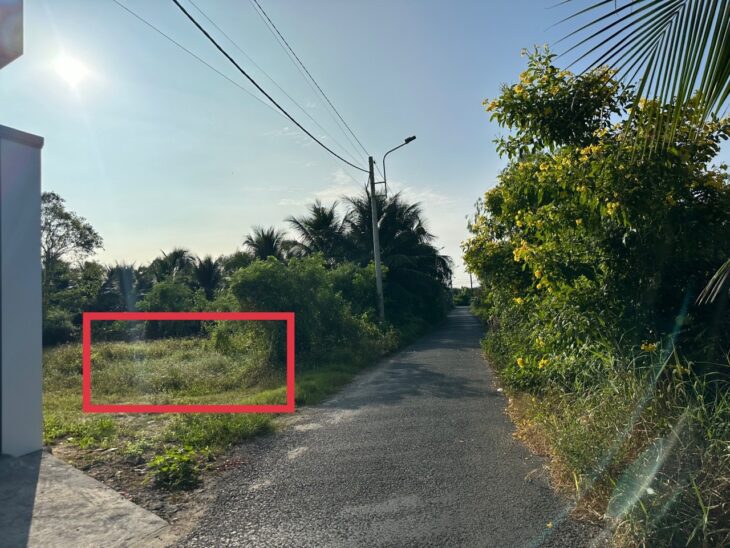Chủ kẹt tiền cần bán gấp đất Trần Thị Thơm full thổ cư tp.Mỹ Tho 110m2 (5×23)m