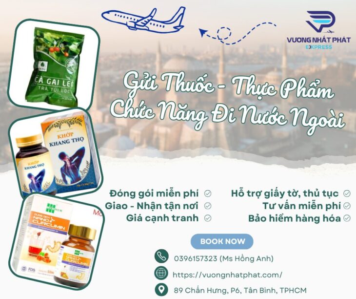 Dịch Vụ Gửi Thực Phẩm Chức Năng Đi Canada An Toàn Tại Vương Nhất Phát Express