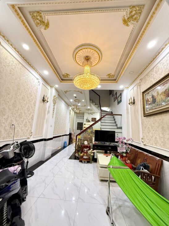 Bán nhà 4 tầng, 52m², 4PN, 3WC, Linh Đông, Thủ Đức – 6.4 tỷ