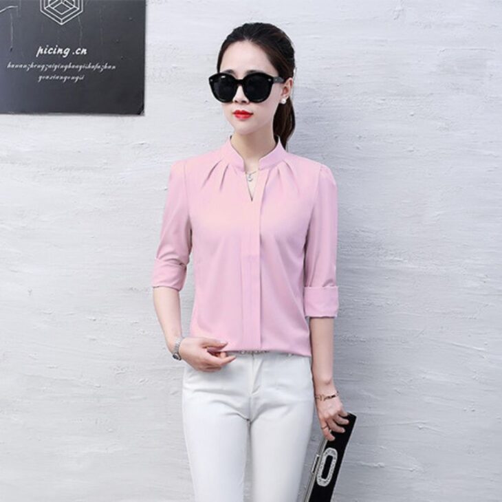 Áo Sơ Mi Nữ Giá Rẻ ASNU06