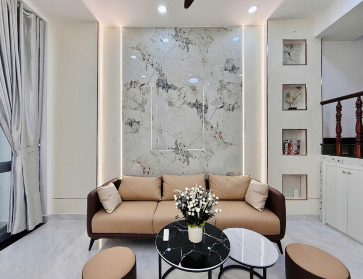 Chỉ 4.X TỶ TL! Bán nhà 46m², 3 Tầng/3P.Ngủ, HẺM XE HƠI, Lê Đức Thọ Gò Vấp!