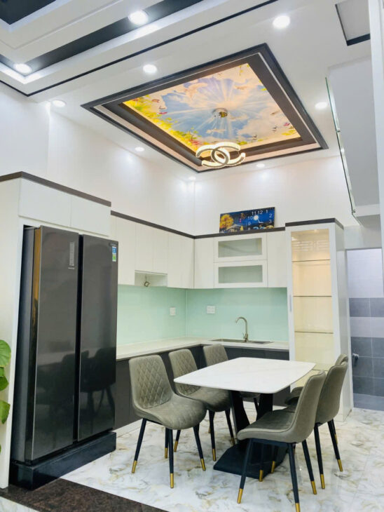 NHỈNH 5 TỶ TL! 67M², 4 Tầng /4pn, HẺM XE TẢI, Lê Đức Thọ Gò Vấp!