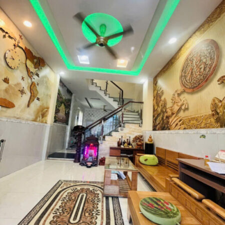 Chỉ 5.7 tỷ TL! 70M²- HẺM XE HƠI 5M – 50M RA MT Quang Trung – Gò Vấp!