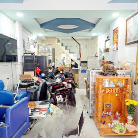 Gíá chỉ 4.5 TỶ TL! 36M², 2Tầng/3Pn, HẺM XE HƠI-P1 Gò Vấp!