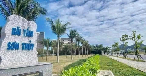 ► Đất MT đường 7.5m Lề 5m gần Bãi Tắm Sơn Thuỷ HNS, 120.5m2 Cực Hiếm, Tiềm Năng 4.55 tỷ